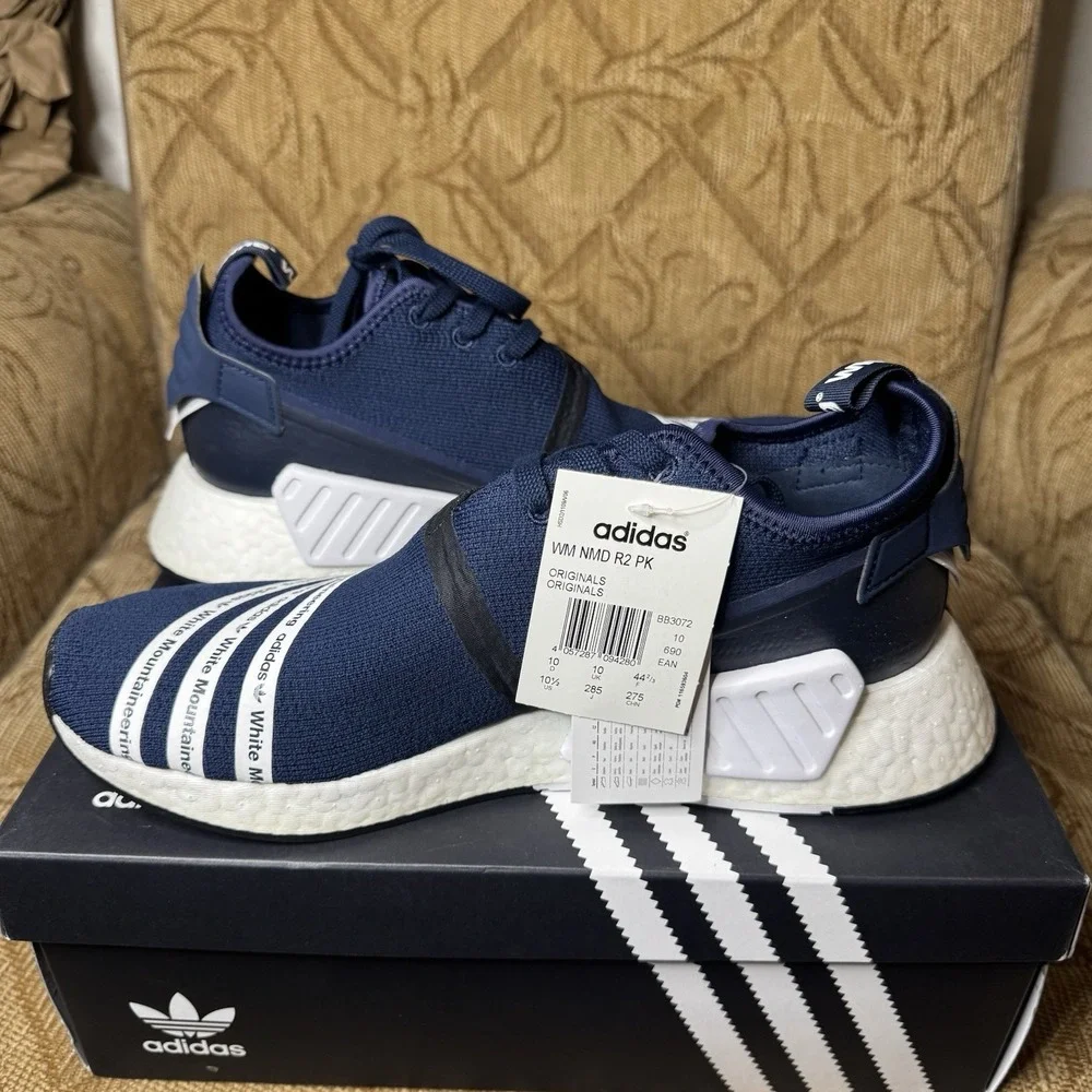 Adidas Consortium X White Mountaineering NMD R2 3M BB3072 Men's size‎ 10.5 US